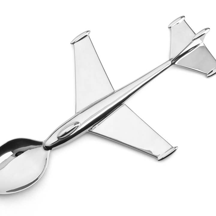 Kolibri Collection - Wholesale Flatware Set - Kids & Baby - Sterling Silver Plane Spoon for Baby