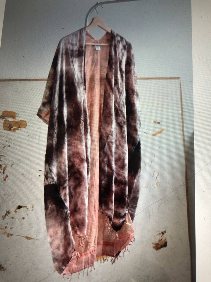 Teal/ H Rosa/Senap/Denim/ Td Vändbar Kimono för wholesale på Faire1