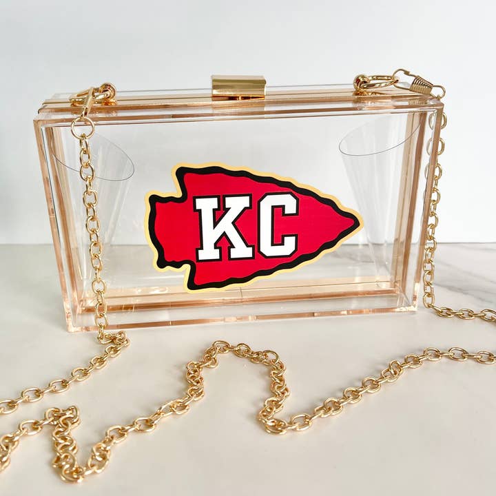 Clear Acrylic Purse - Kansas City for wholesale by MODish Design Co
