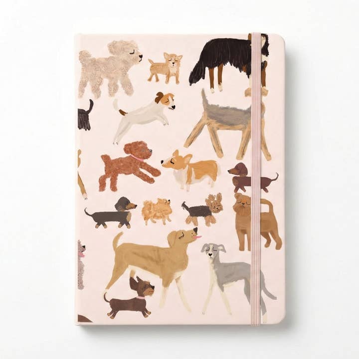 Anteckningsbok för hundälskare med Nelly Castros illustrationer för wholesale av Nelly Castro