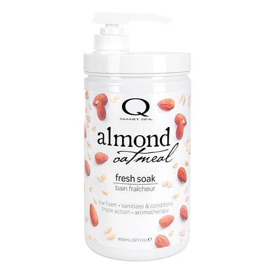 Qtica Smart Spa 32oz Fresh Soak - Almond Oatmeal for wholesale by Zoya, Qtica, Smart Spa