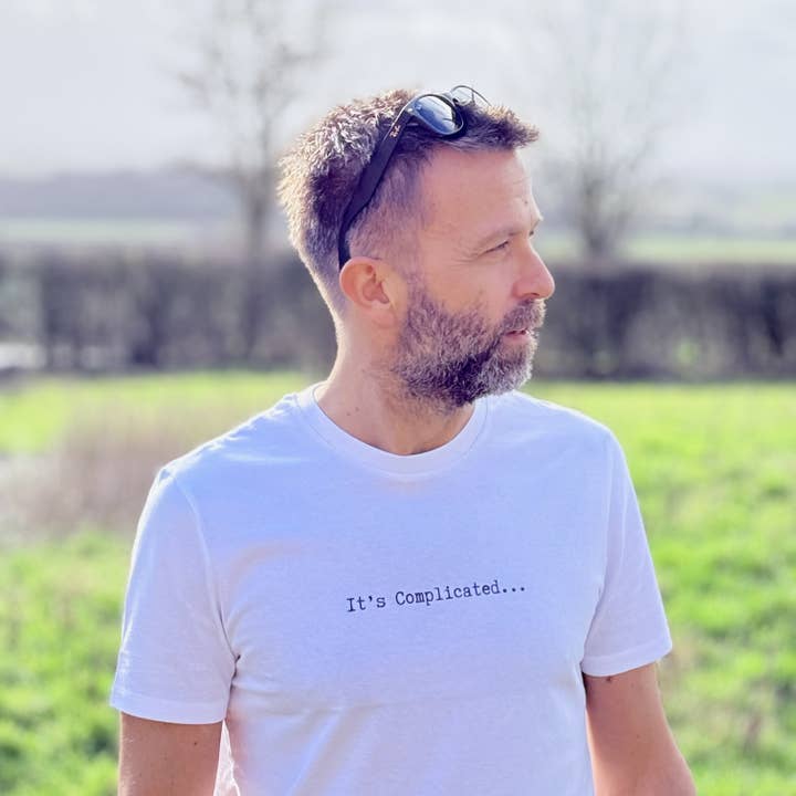 It’s Complicated Tee – Men for wholesale by Complicated Co.