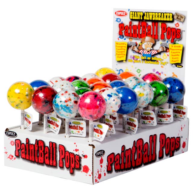 Paintball Pops for wholesale by Cow Crack Wholesale