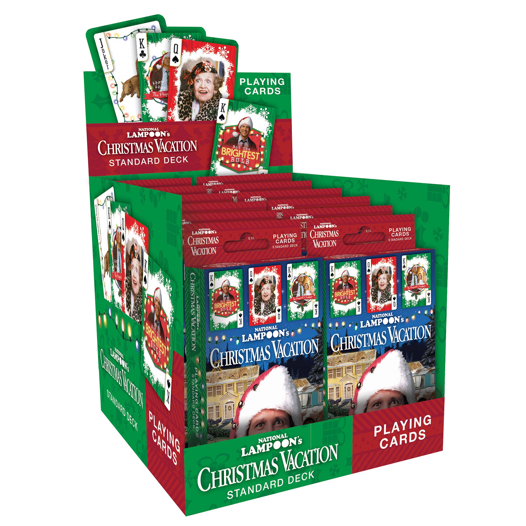 Masterpieces Puzzles - Wholesale Playing Cards - Christmas Vacation Playing Cards - 54 Card Deck3