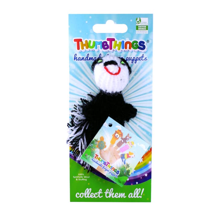 Badger Fingerpuppe für den Großhandel von ThumbThings Finger Puppets