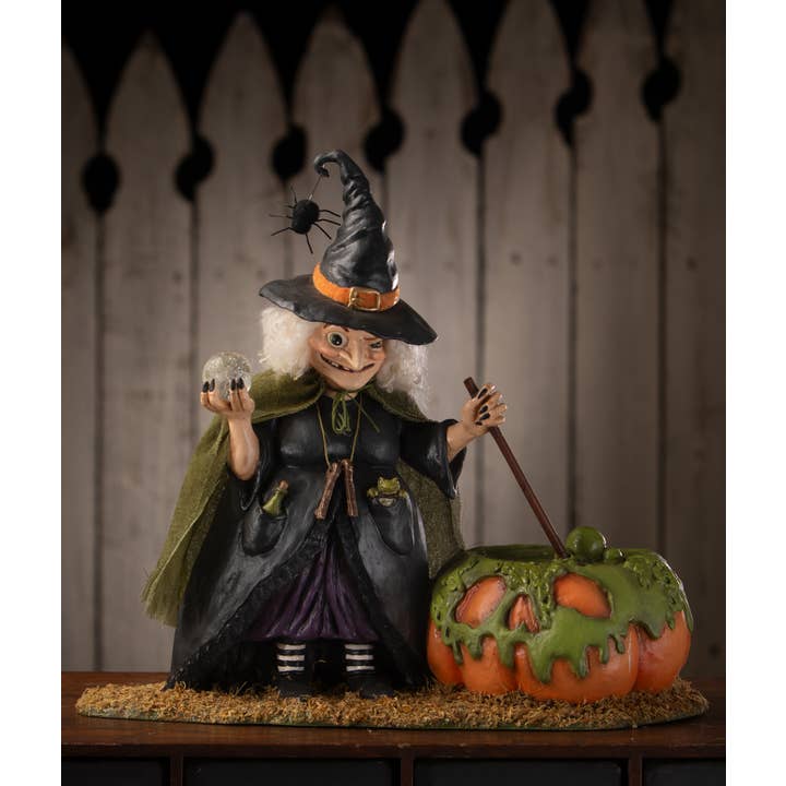 Bethany Lowe Designs - Wholesale Decorative Figurine - Poison Brewing Pruella