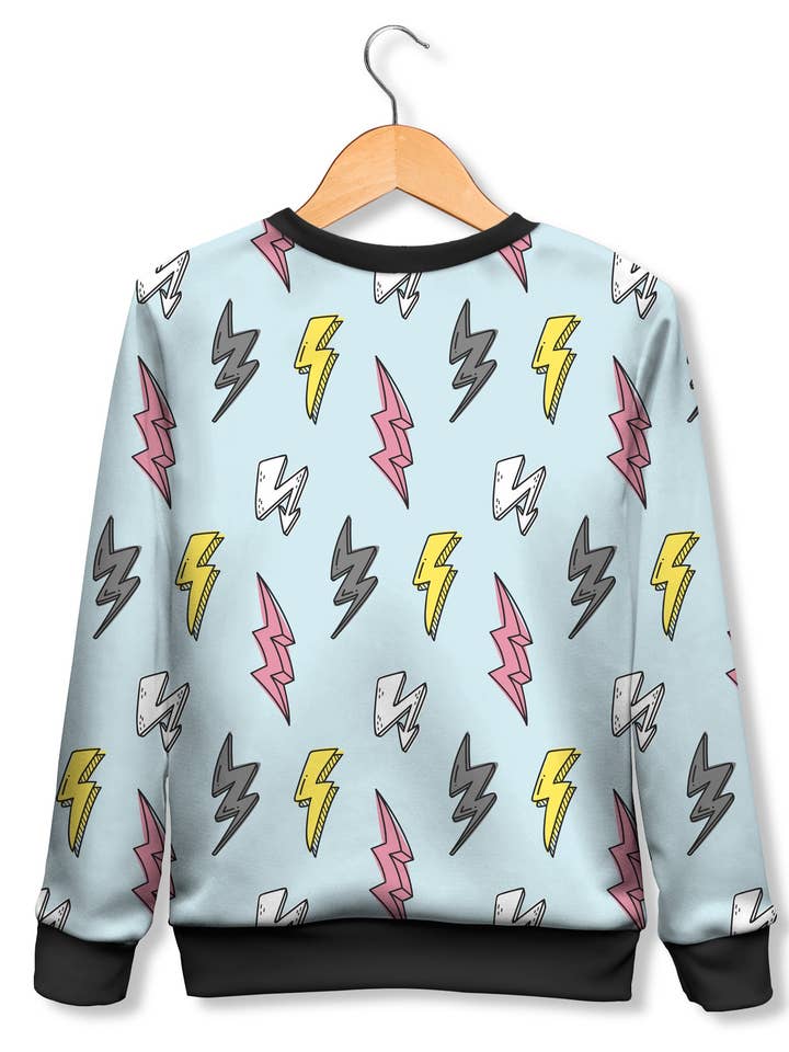 Sudadera Fishikii Chica rayos para niños | SUDN.104 para venta al por mayor de Fishikii