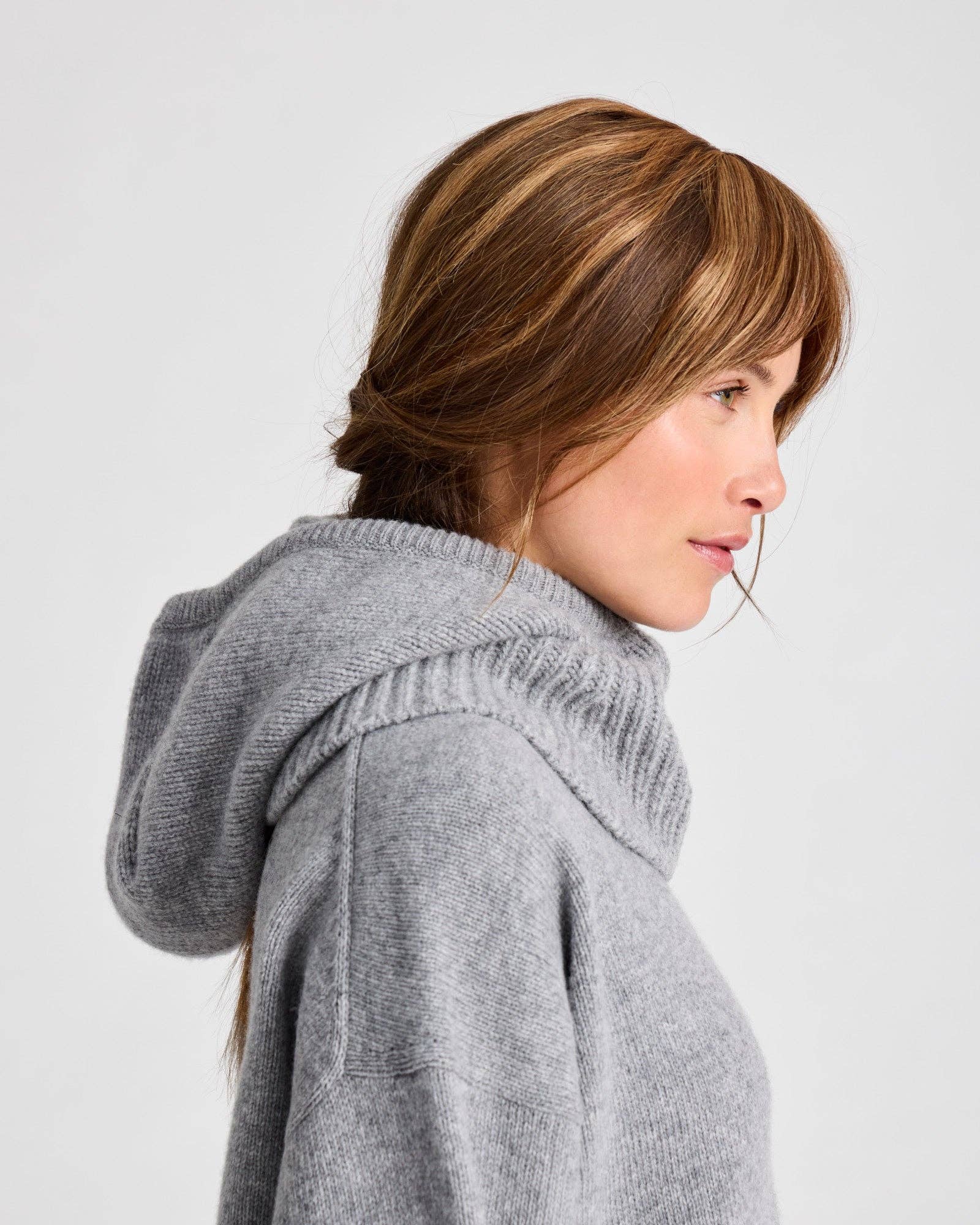 gai-lisva - Wholesale Balaclava - Women's - Balaclava Lambswool - Grey Melange1