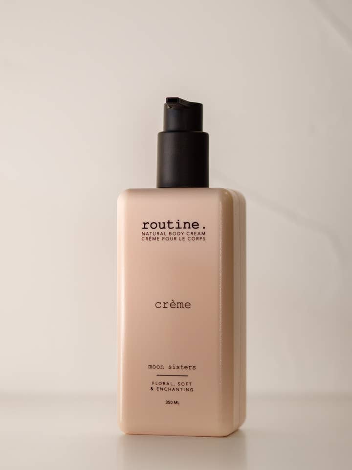 Crème naturelle pour le corps Moon Sisters 350 ml pour la vente par Routine Natural Beauty
