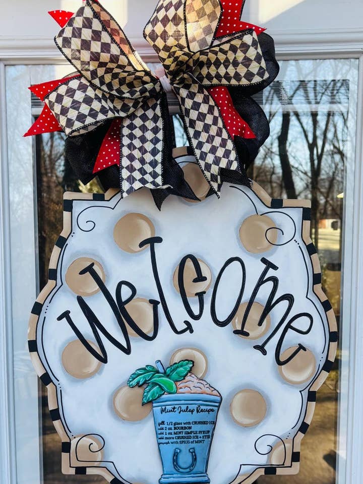 Everyday-Welcome Interchangeable Sign for wholesale by Chelle Belle's Creations