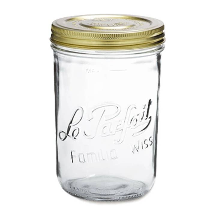 1L D110MM French Glass Mason Canning Jar W Gold Metal and other Purchase Wholesale 12 oz mason jars. Free Returns & Net 60 Terms on Faire trending on Faire.
