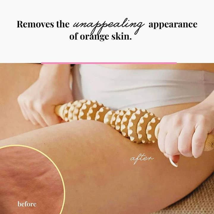 Tuuli GmbH - Wholesale Body Massager - Wooden Cellulite Massage Roller Tool Brush Massager Leg Body4