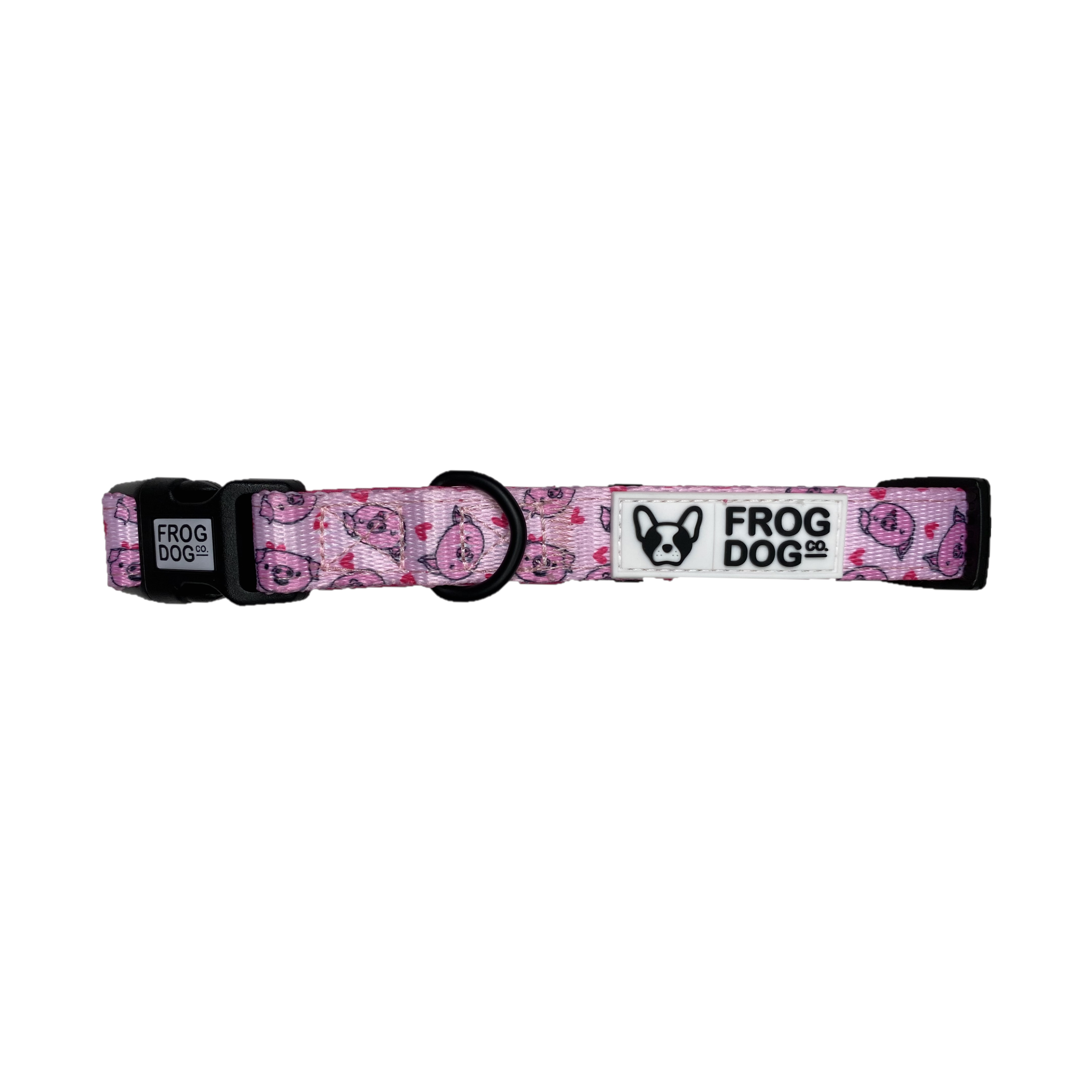 FROG DOG CO. - Wholesale Pet Collar - Dog - Comfy-Wear Dog Collar - Piggy Passion1