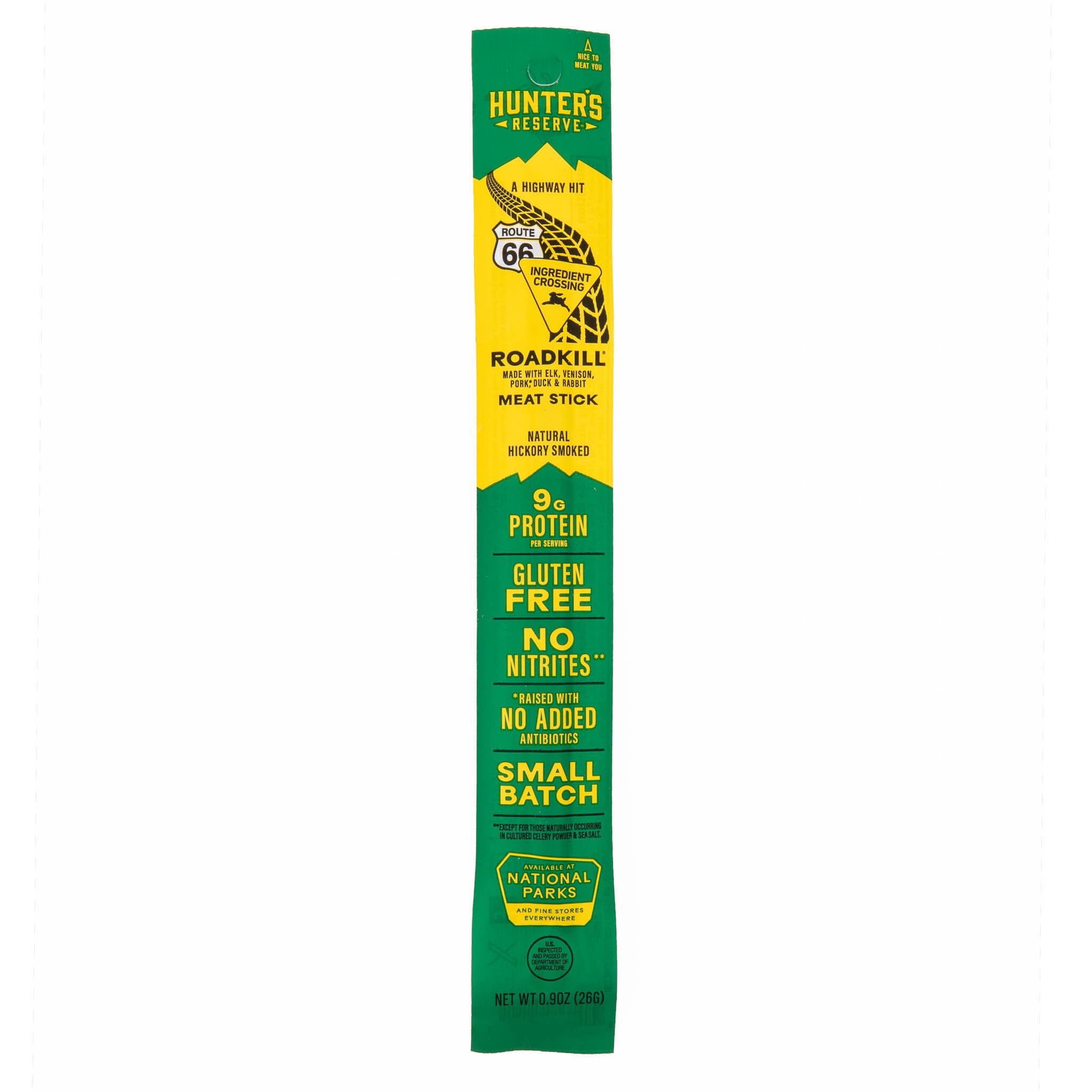 Hunter's Reserve - Vente Viande séchée - Bâtonnets de viande RoadKill®, paquet de1