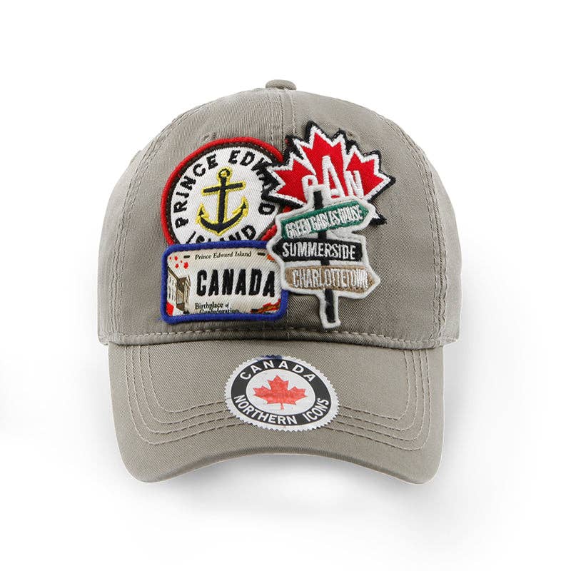 Northern Icons Canada - Wholesale Baseball Cap - Unisex - Prince Edward Island Multi-patch Cap8