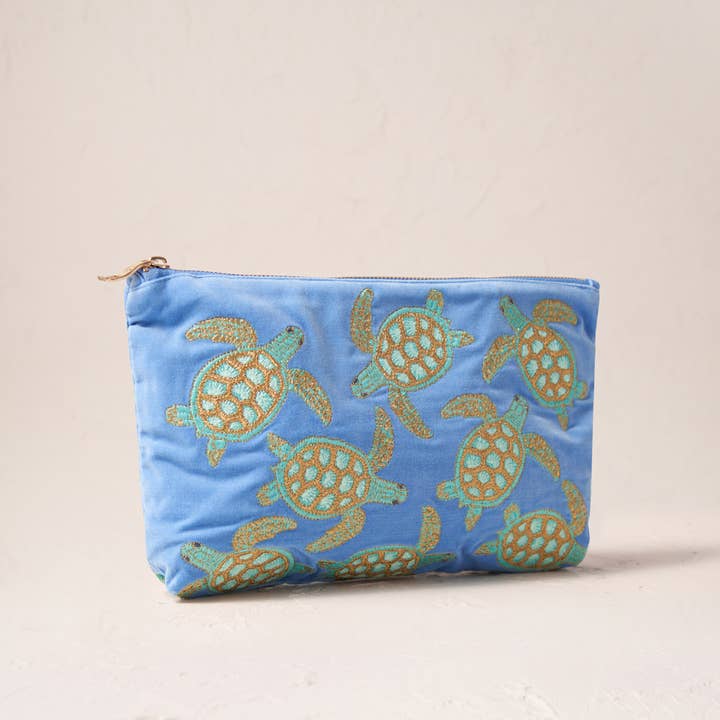 Elizabeth Scarlett Ltd - Wholesale Pouch - Women's - Turtle Conservation Everyday Pouch