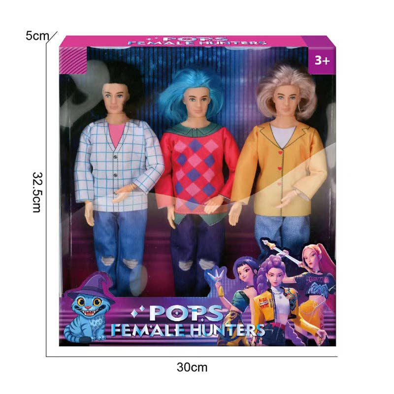 Auraquise - Wholesale Doll - Kids - Kpop Demon Hunters Dolls Rumi Mira & Zoey Vinyl Figures Collectible Toy6