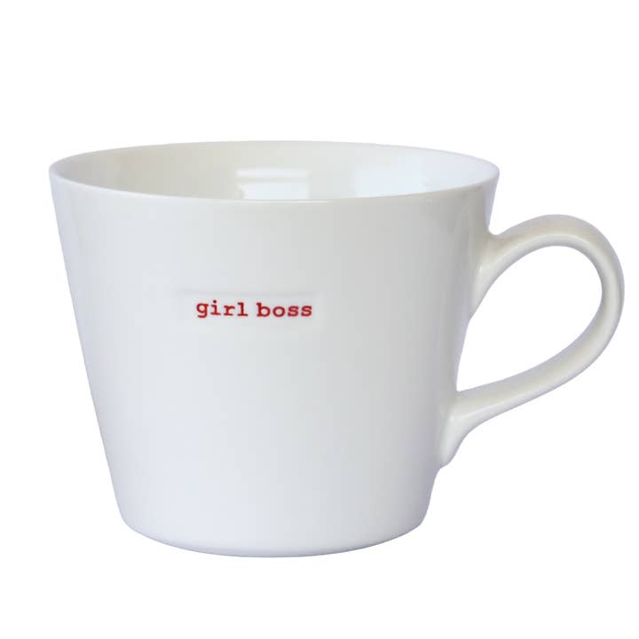 Girl Boss - 350ml Porcelain Mug - Keith Brymer Jones for wholesale by D & A Home Australia Pty Ltd