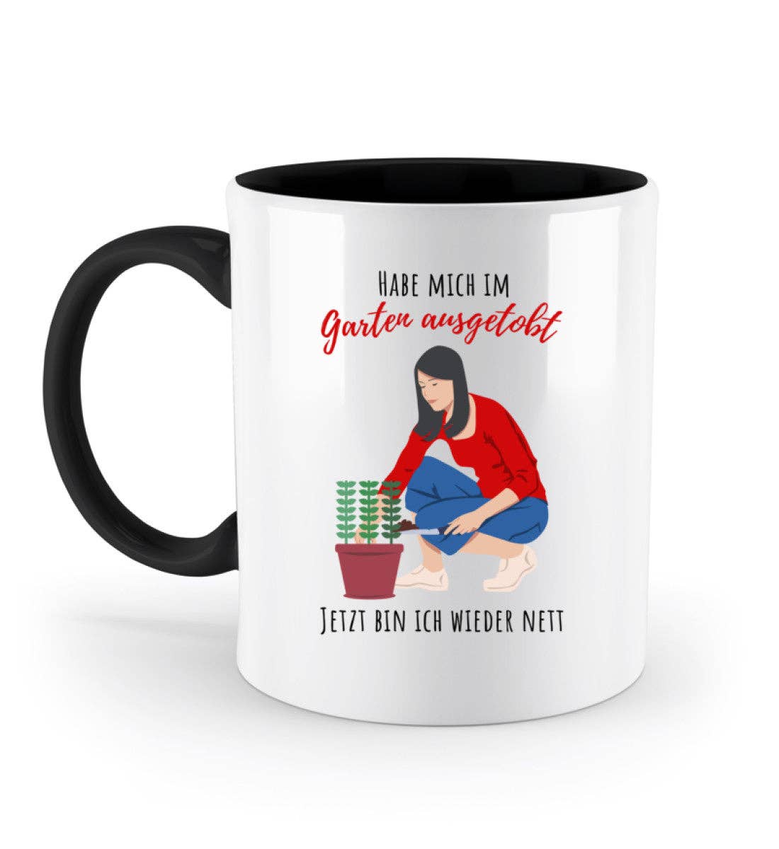 GARTENFAN - Venta al por mayor Taza - Me desahogué en el jardín por ti - taza3