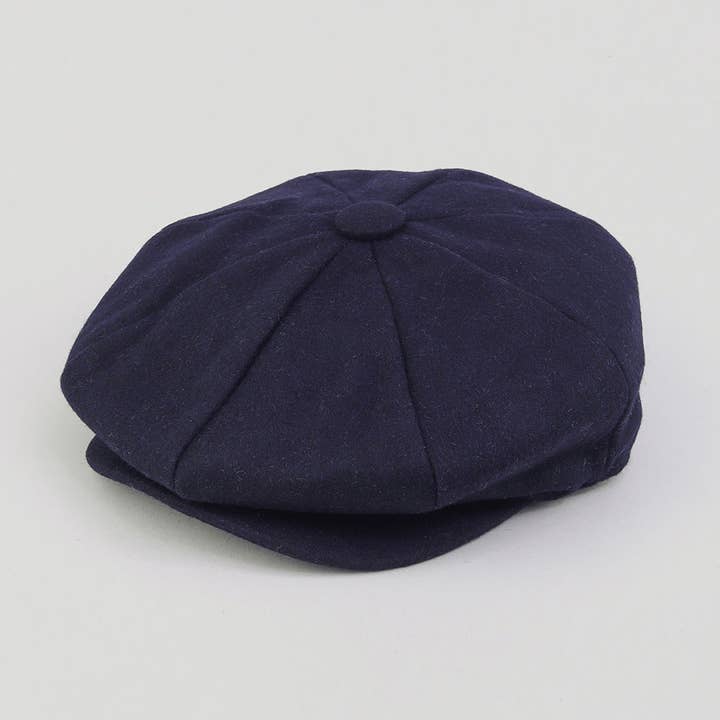 Sophos - Wholesale Newsboy/Schoolboy Hat - Unisex - Plain Eight Piece Cap