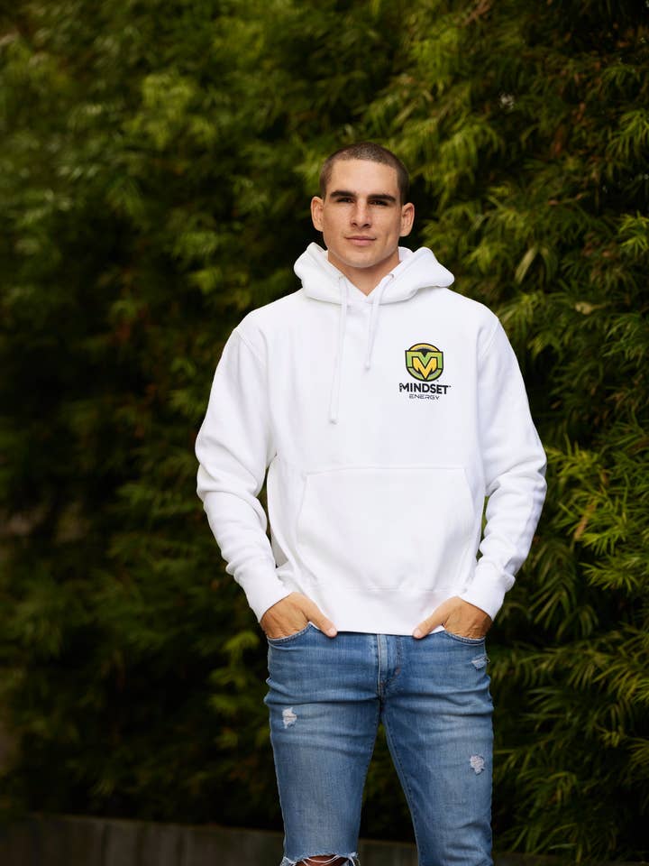 Mindset Lemon Ginger Hoodie voor wholesale door Moe's Mindset Energy Drink