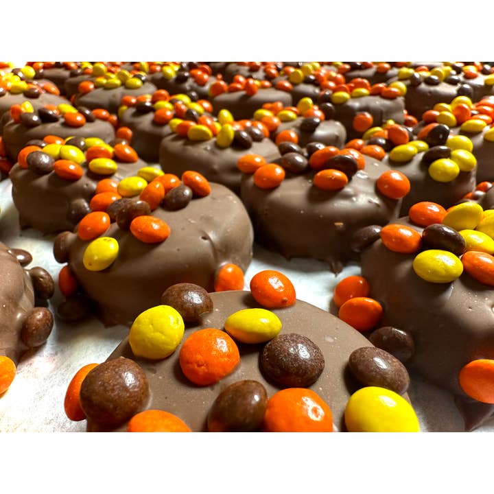 O'Shea's Candies Sweet Shop - Wholesale Chocolate Covered Sweets - O’Oreo “Mini Reese Pieces w/ Milk Chocolate” 3 Pack Trio1
