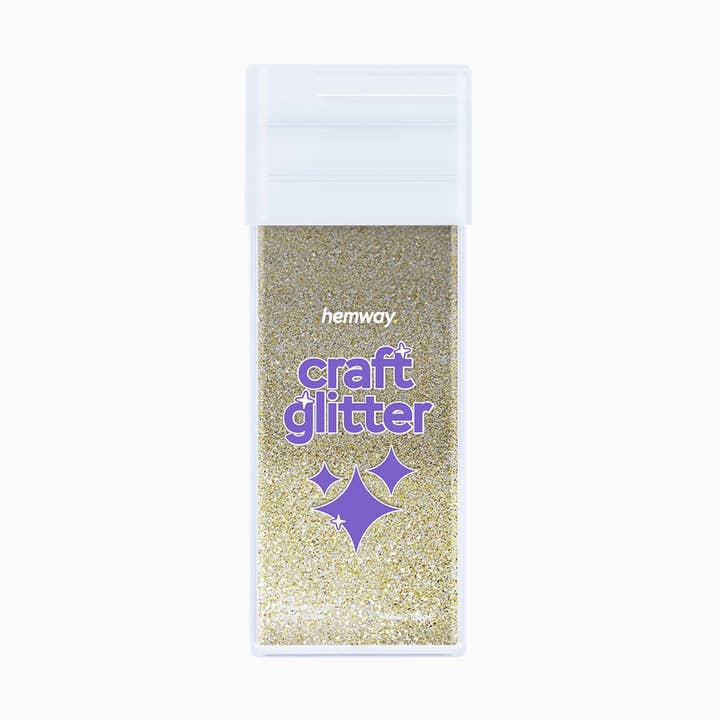 Craft Glitter Shaker Gold Silver 110g for wholesale by Hemway