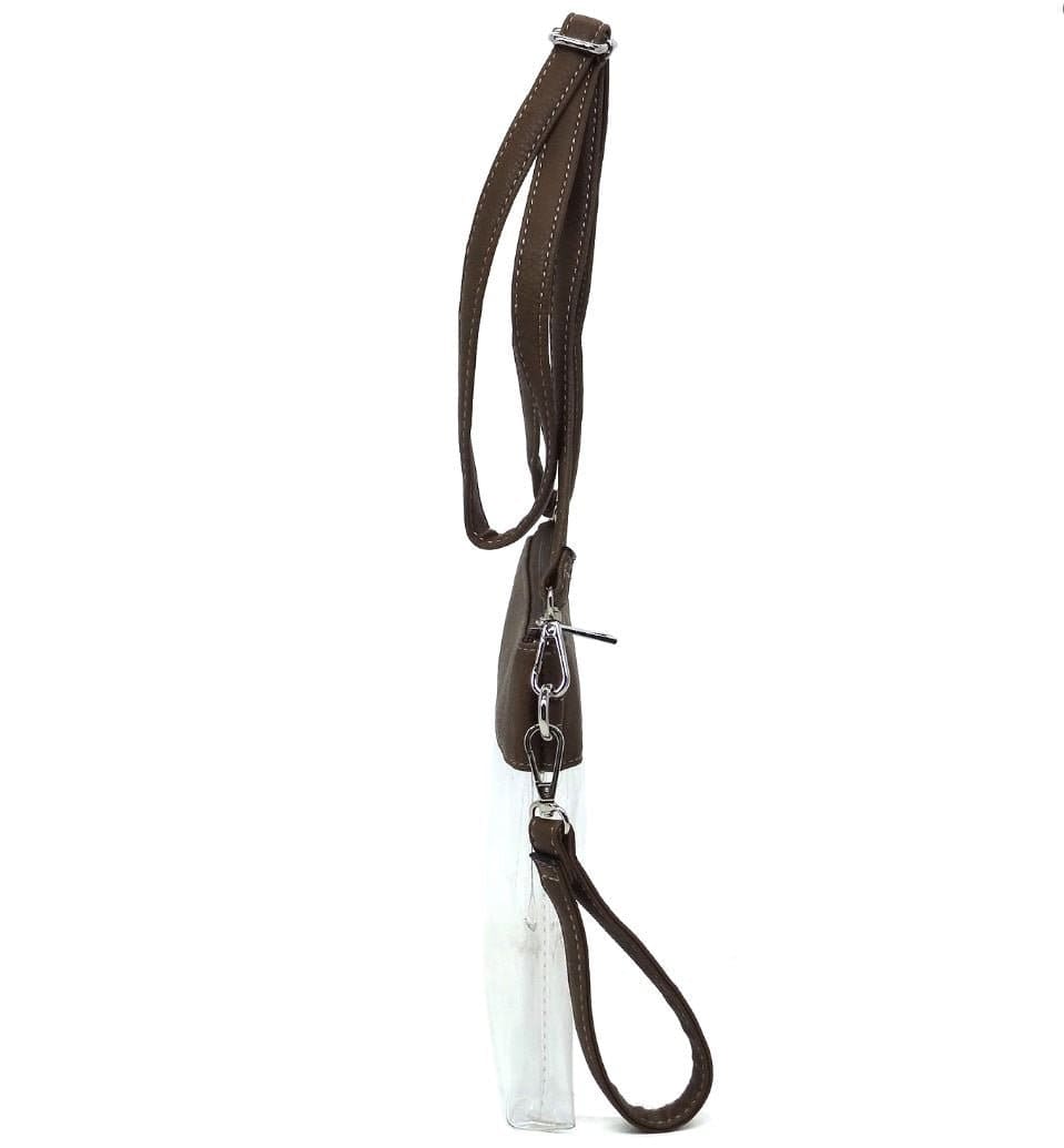 MiMi Wholesale - Vente Sac à bandoulière – femme - Sac à bandoulière/pochette transparent Game Day AD200T6