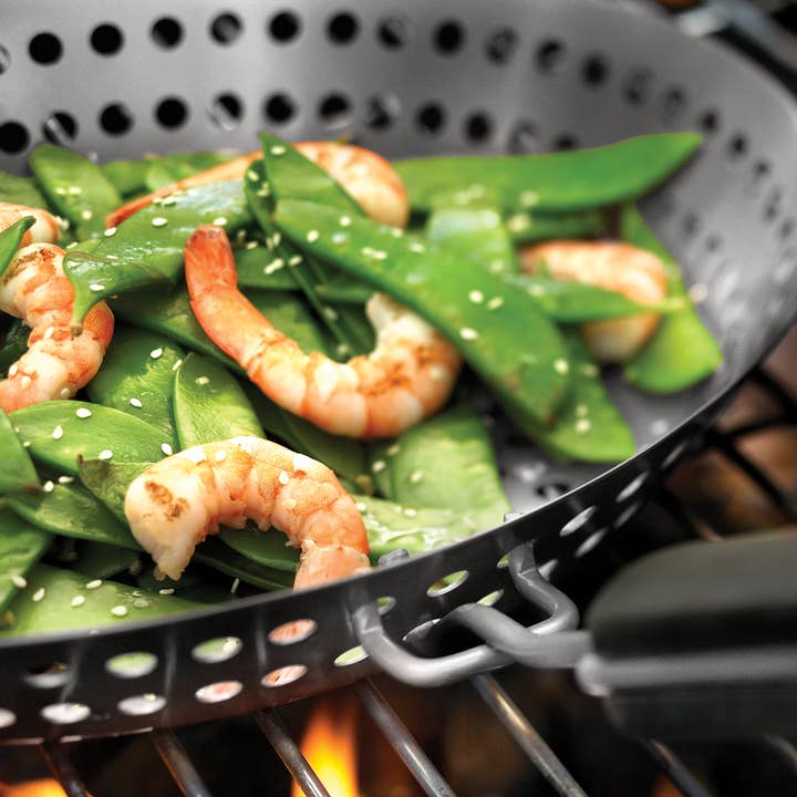 Fox Run Brands - Wholesale Cast Iron Skillet - Outset Grill Skillet with Removable Handle, 12"x19.75"x5.75"