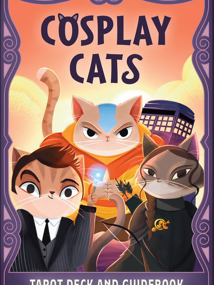 Cosplay Cats Tarot Deck and Guidebook for wholesale by Insight Editions UK