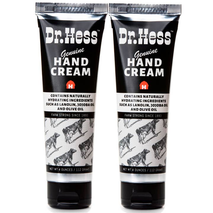 Dr. Hess - Wholesale Hand Cream/Lotion - Dr. Hess Genuine Hand Cream, 4 Oz - 2 Pack