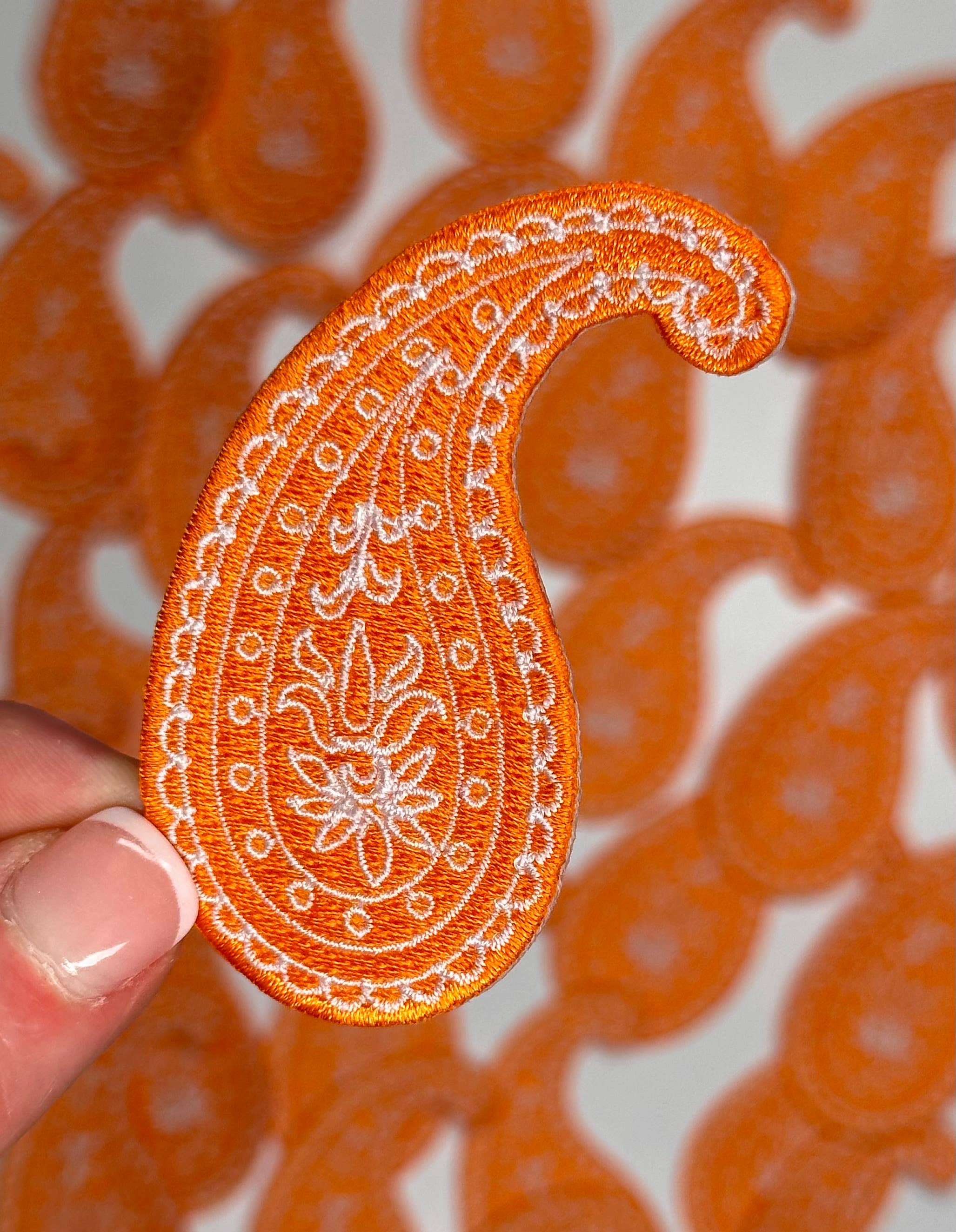 Aloe and Milk Boutique - Wholesale Patch - Paisley patch, western, boot patch, cowgirl, cheer, football8