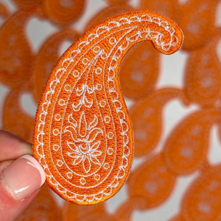 Aloe and Milk Boutique - Wholesale Patch - Paisley patch, western, boot patch, cowgirl, cheer, football8