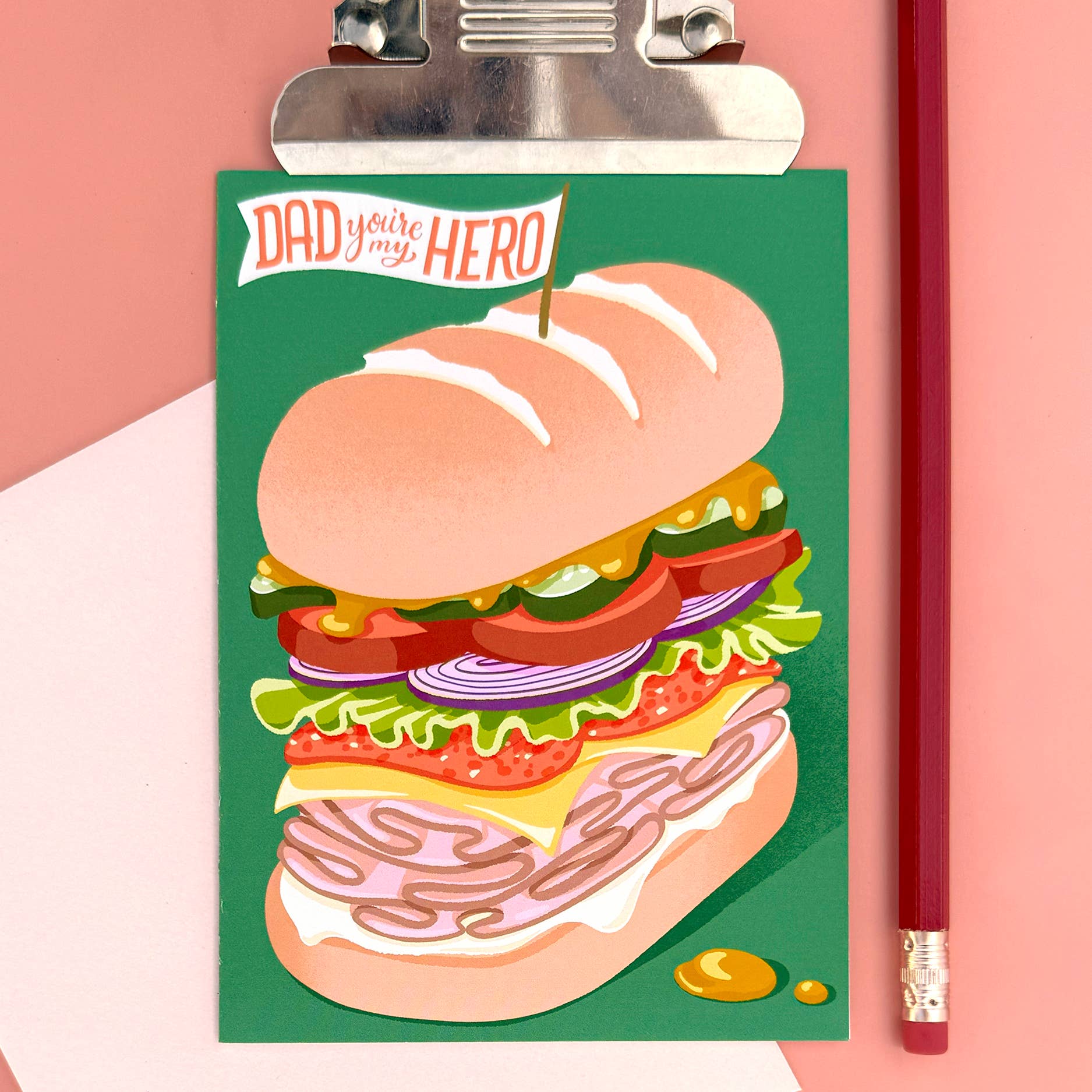 hey, alissandra - Venta al por mayor Tarjetas del Día del Padre - Papá, Eres Mi Héroe - Tarjeta A21