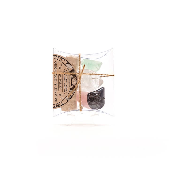 J. Southern Studio - Wholesale Spiritual Stone/Crystal - Balance & Grounding Crystal Kit Gift Set