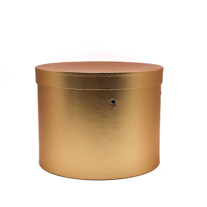 B&P Italia - Wholesale Bucket/pail - Set of 2 high quality round rigid cardboard hat boxes4