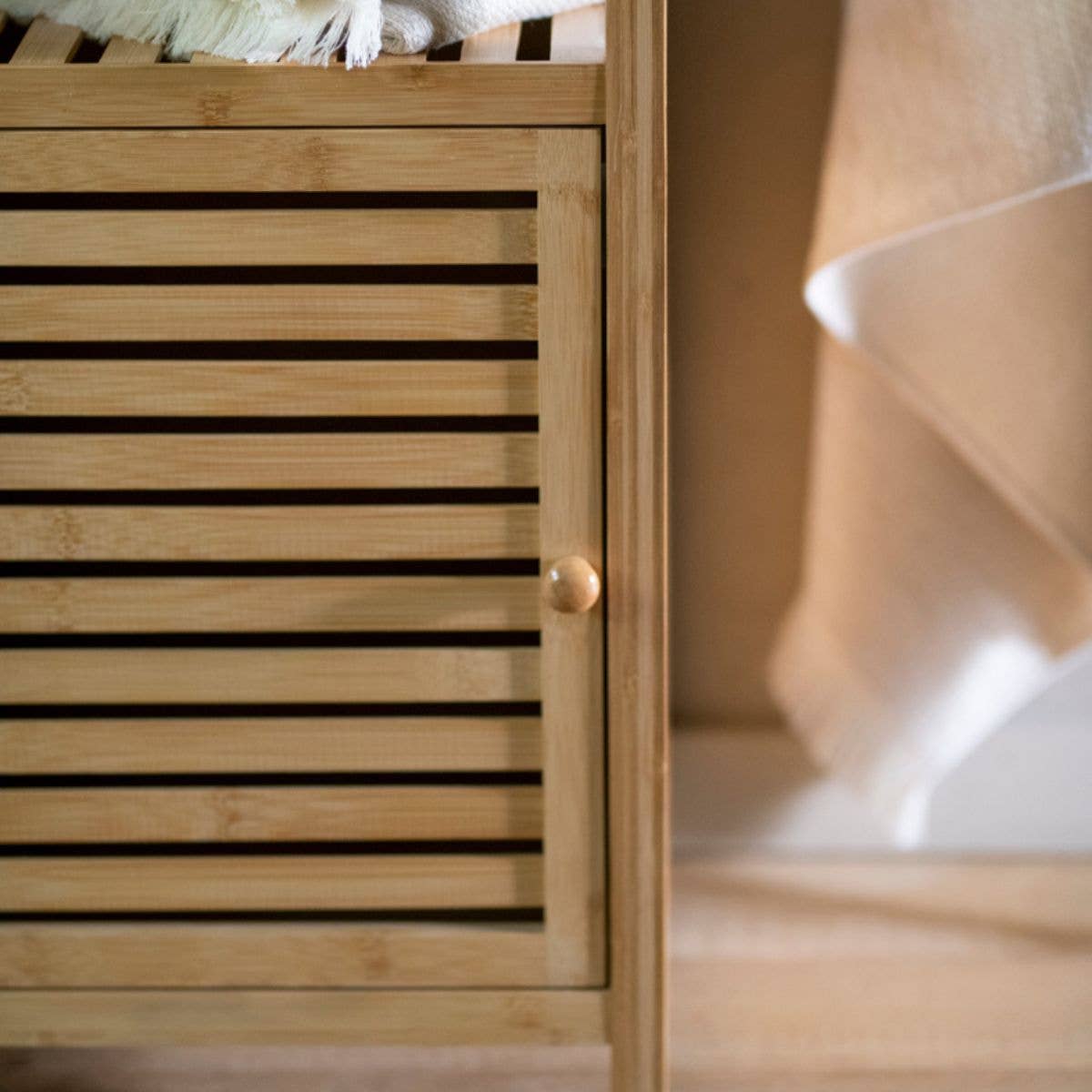 Andrea House - Wholesale Cabinet - Nordic bamboo bathroom cabinet 140 cm3