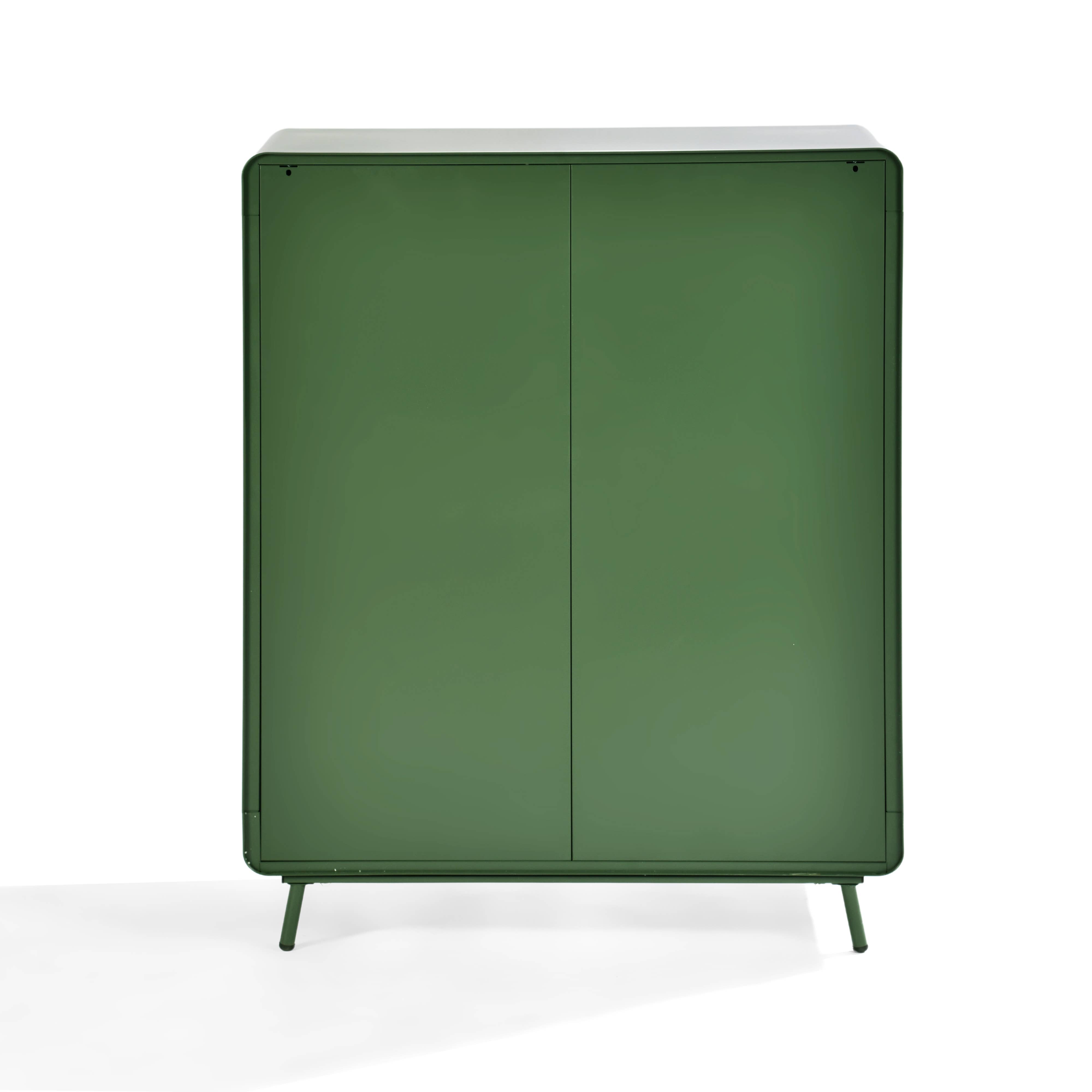 HOMYCASA DESIGN INC - Wholesale Cabinet - Industrial 2-Door Steel Storage Cabinet - 31.5" Wide33