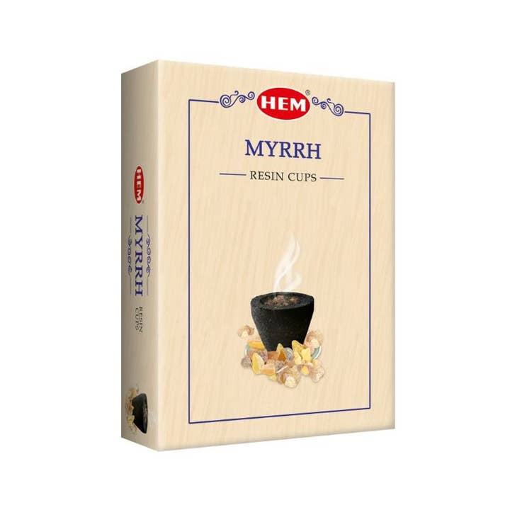 Crystal Magick Wholesale Ltd - Wholesale Incense - Myrrh Resin Cups
