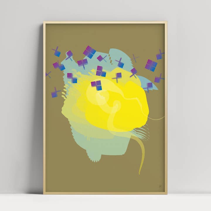 ASTRATTO QUATTRO per la vendita all'ingrosso da parte di PLOXX poster