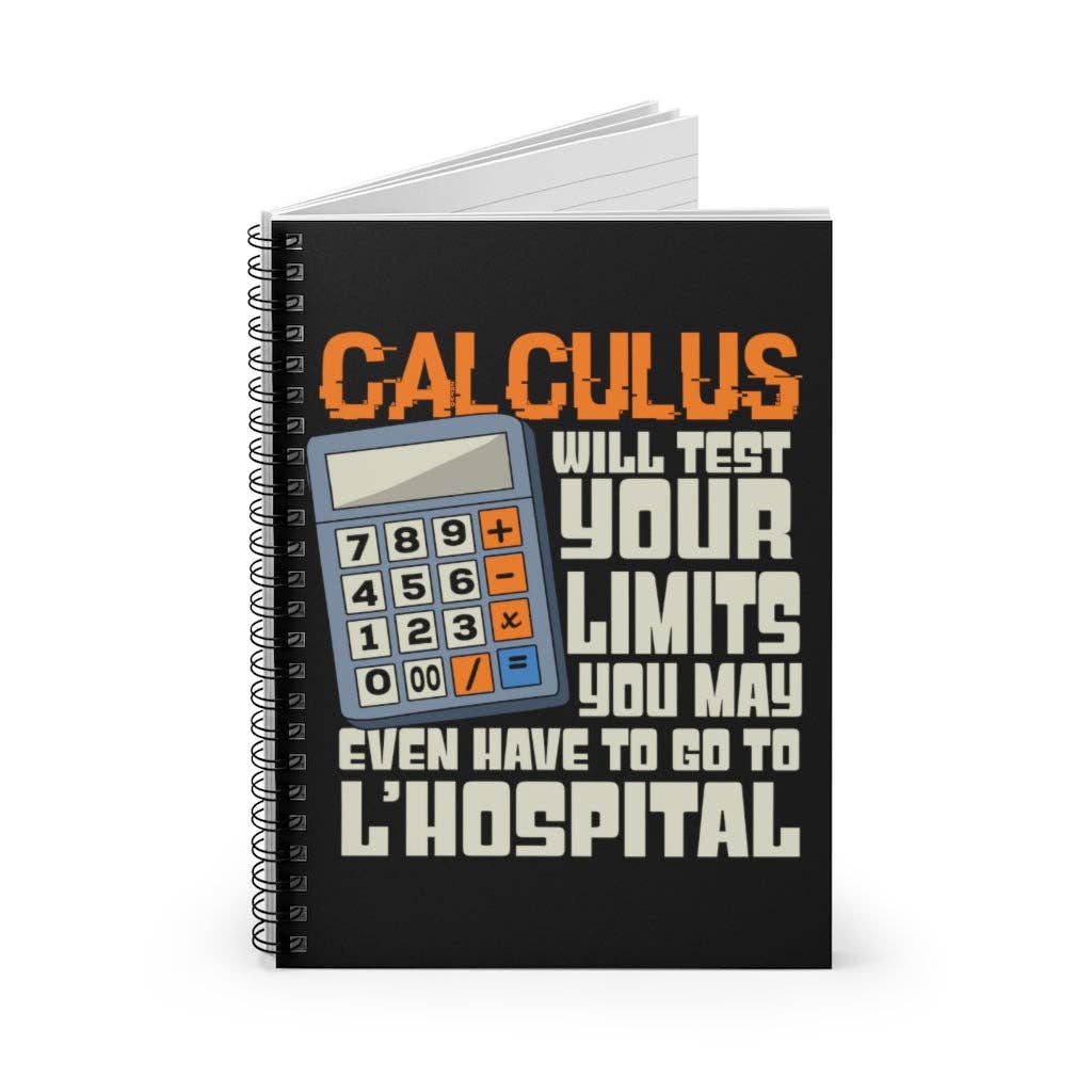 Teegarb LLC - Wholesale Notebook - Spiral Notebook  Math Teacher Accountant Accounting Gift Fun Crunching Numbers Will Test Your Limits Men Women1
