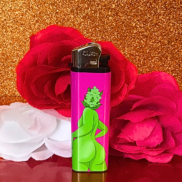 Vivrant Vixen - Wholesale Lighter - Mary Jane Handmade Art Lighter 1