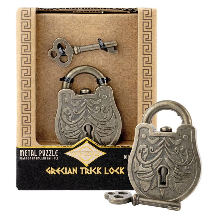 Project Genius - Wholesale Puzzle - Adult - True Genius Grecian Trick Lock Puzzle