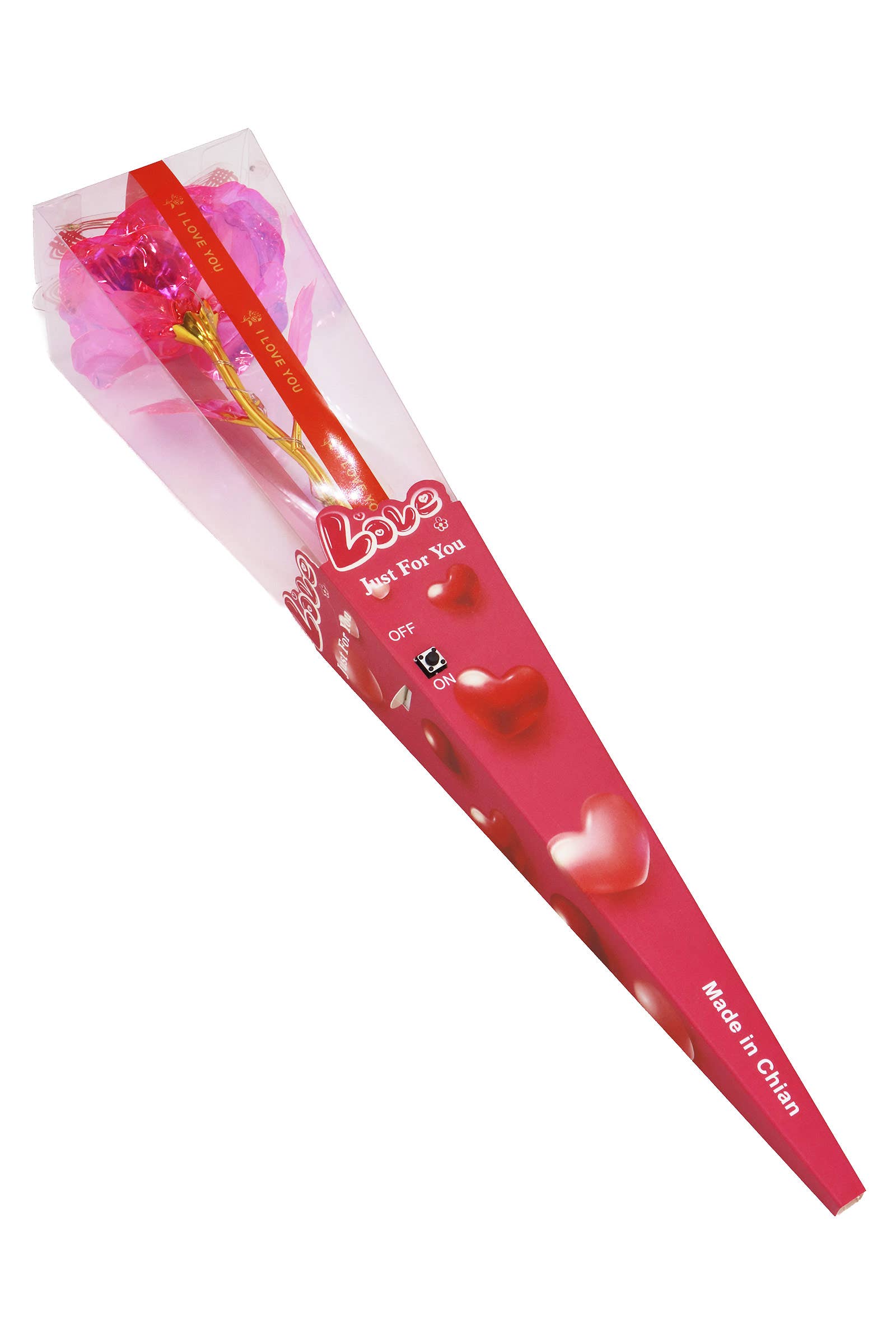 ASSORTED Shiny Metallic Galaxy Rose Light-up Gift Box for wholesale on Faire3