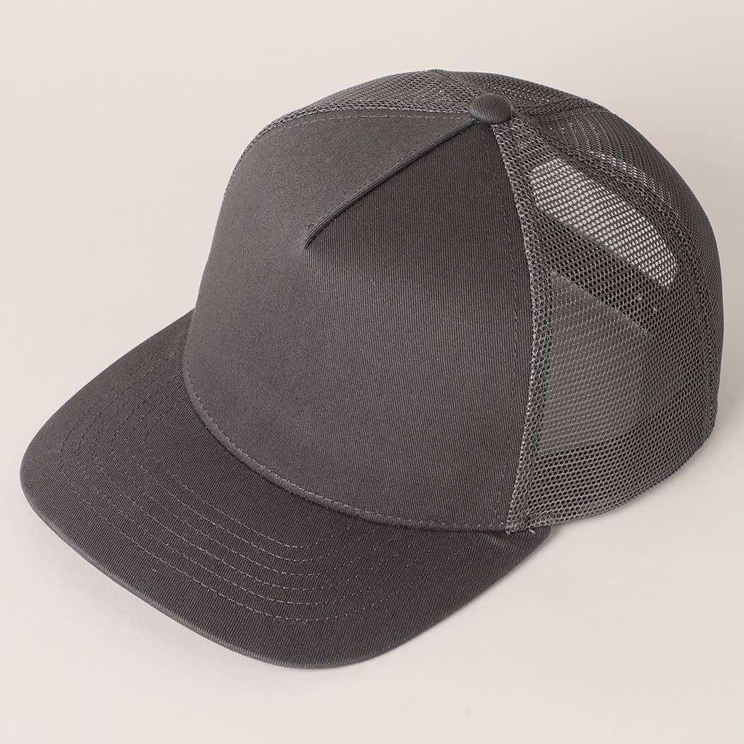 Fashion City – wholesale Truckerkeps – Unisex – Enfärgad bomullstruckerhatt med meshrygg33