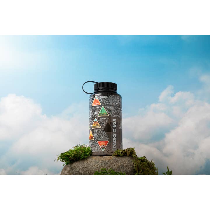 Wondery Outdoors - Wholesale Water Bottle - Parks of the USA Adventure Bucket List Bottle 32oz3