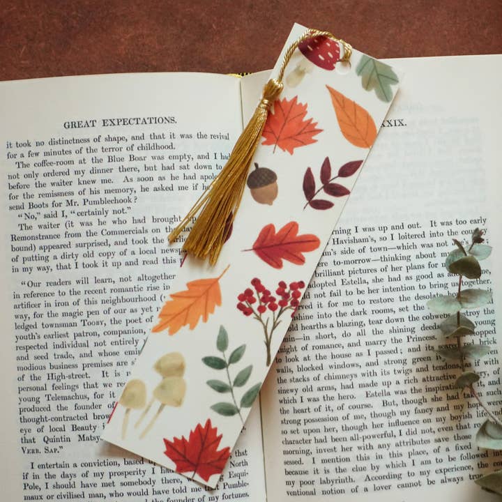 Skogs lövverk bokmärke för wholesale av Fun Gal Studio