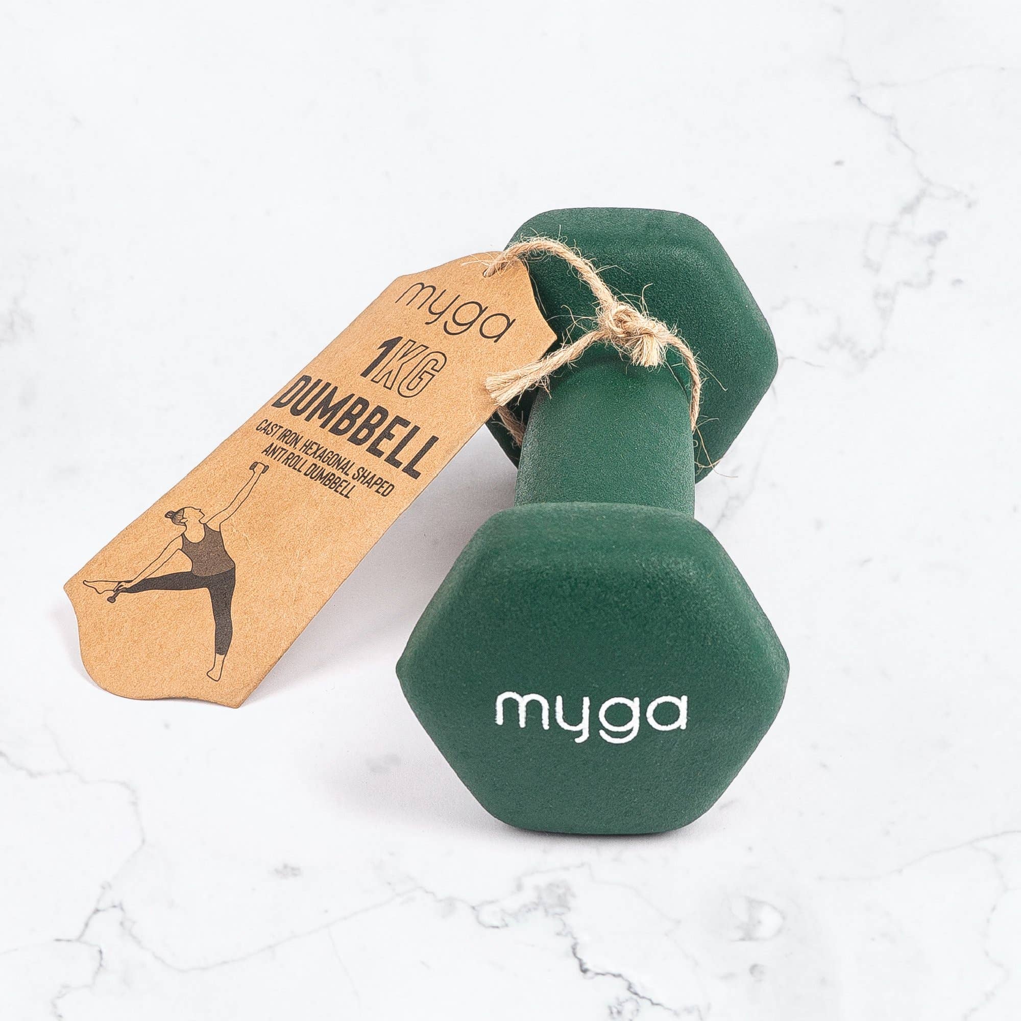 Myga - Wholesale Fitness Equipment - Pair Hex Dumbbell 1-10KG16