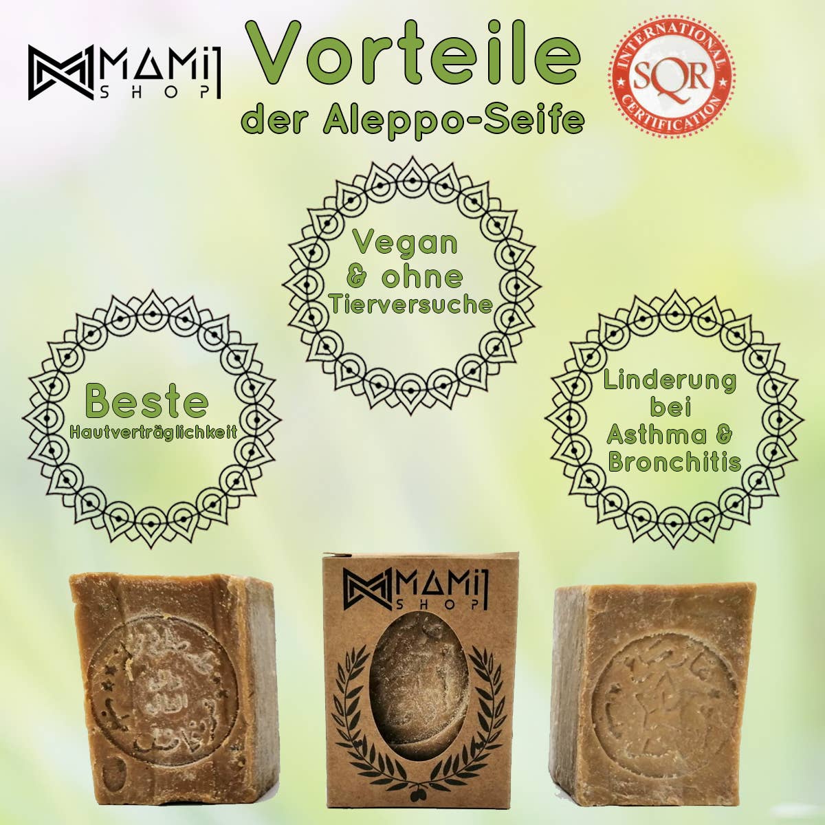 MaMi1Shop – wholesale Tvål – Aleppotvål MaMi 12 | Olivolja | 12 % lagerbladsolja4