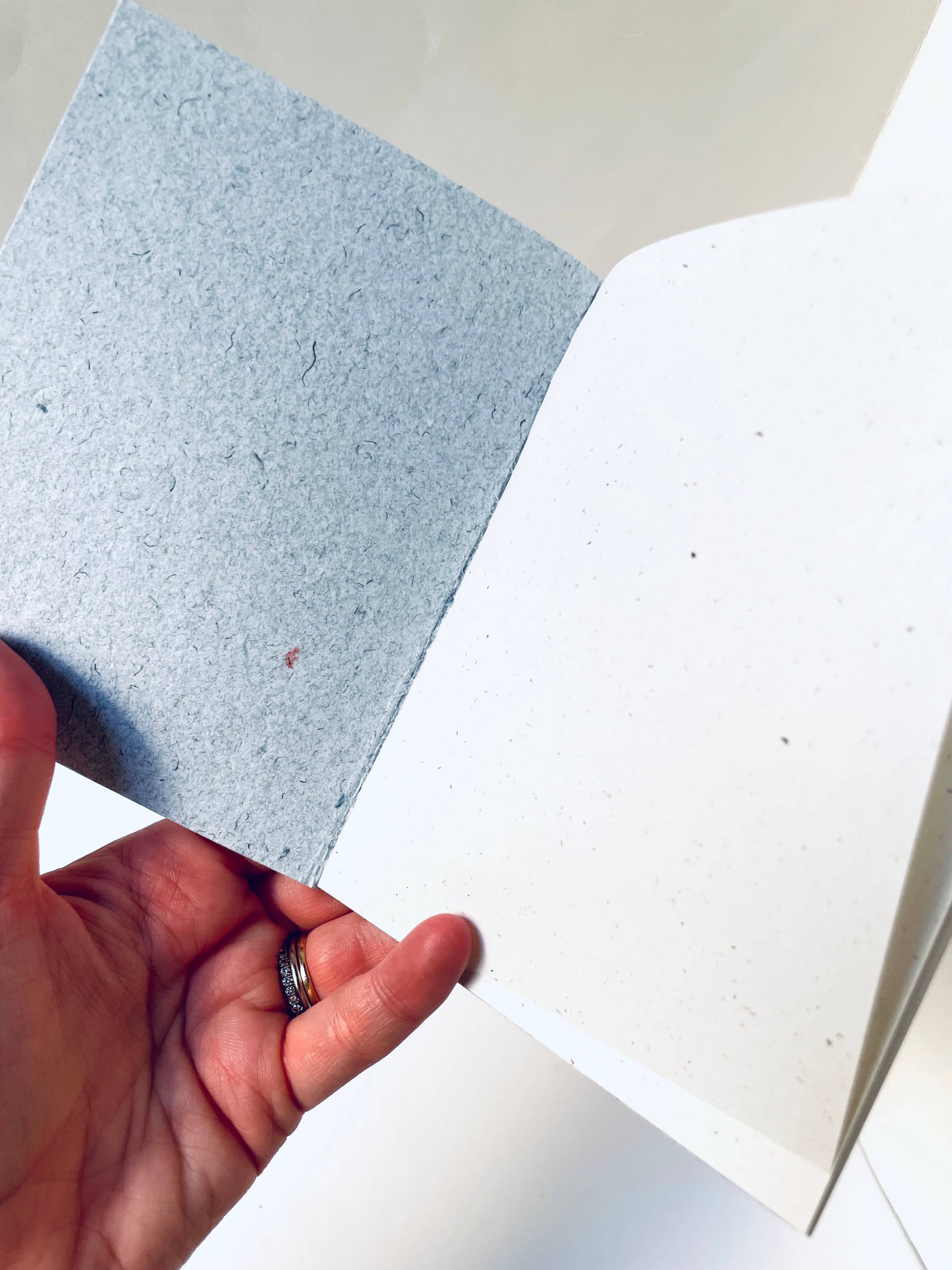 Atelier By Cat – wholesale Notebook – mini Recycled Denim Confetti Notebook Eco-Friendly 7